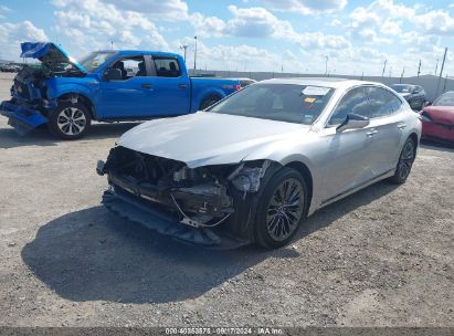 2018 LEXUS LS 500 Silver  Gasoline JTHC51FF3J5000478 photo #3