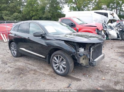 2019 ACURA RDX TECHNOLOGY PACKAGE Black  Gasoline 5J8TC1H55KL024078 photo #1