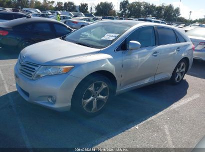 2009 TOYOTA VENZA BASE V6 Silver  Gasoline 4T3ZK11A69U014945 photo #3