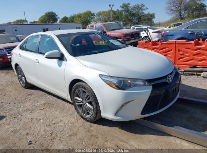 2016 TOYOTA CAMRY SE White  Gasoline 4T1BF1FKXGU132560 photo #1