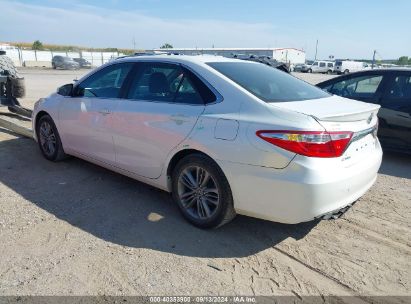 2016 TOYOTA CAMRY SE White  Gasoline 4T1BF1FKXGU132560 photo #4