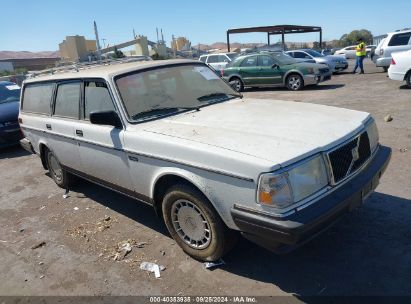 1989 VOLVO 245 DL/GL White  Gasoline YV1AX8853K1830610 photo #1