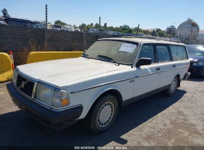 1989 VOLVO 245 DL/GL White  Gasoline YV1AX8853K1830610 photo #3