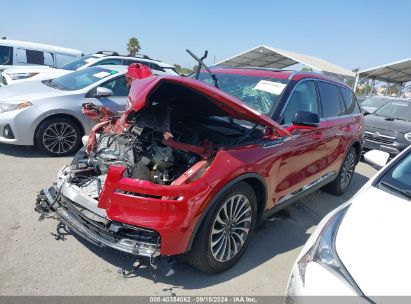 2020 LINCOLN AVIATOR RESERVE Red  Gasoline 5LM5J7WC9LGL29488 photo #3