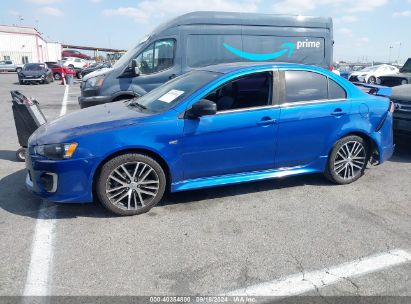 2016 MITSUBISHI LANCER GT Blue  Gasoline JA32U8FWXGU012682 photo #3