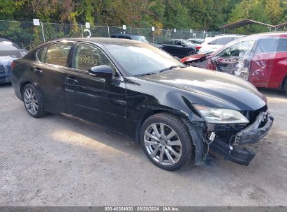 2013 LEXUS GS 350 Black  Gasoline JTHCE1BL1D5014234 photo #1