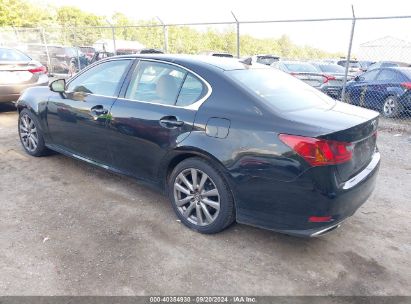 2013 LEXUS GS 350 Black  Gasoline JTHCE1BL1D5014234 photo #4