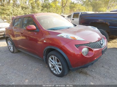 2011 NISSAN JUKE S Burgundy  Gasoline JN8AF5MVXBT008053 photo #1