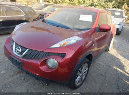 2011 NISSAN JUKE S Burgundy  Gasoline JN8AF5MVXBT008053 photo #3