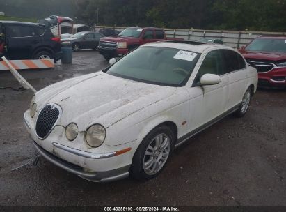 2003 JAGUAR S-TYPE 4.2L V8 White  Gasoline SAJEA01U83HM77447 photo #3