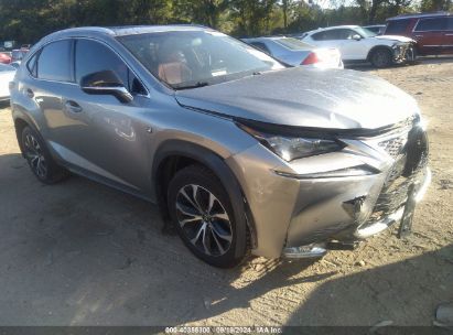 2017 LEXUS NX 200T F SPORT Silver  Gasoline JTJBARBZ5H2104342 photo #1