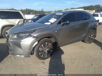 2017 LEXUS NX 200T F SPORT Silver  Gasoline JTJBARBZ5H2104342 photo #3