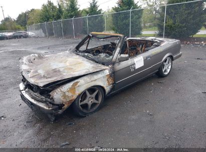 1988 BMW 325 I AUTOMATIC Silver  Gasoline WBABB230XJ8856304 photo #3