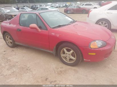 1997 HONDA DEL SOL SI Red  Gasoline JHMEH6260VS005776 photo #1