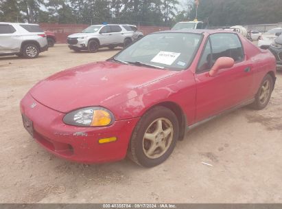 1997 HONDA DEL SOL SI Red  Gasoline JHMEH6260VS005776 photo #3