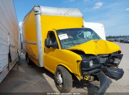 2017 GMC SAVANA CUTAWAY WORK VAN Yellow  Flexible Fuel 1GD37TCG9H1910332 photo #1