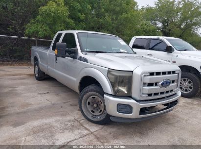 2013 FORD F-250 XL Silver  Gasoline 1FT7X2A6XDEA13601 photo #1