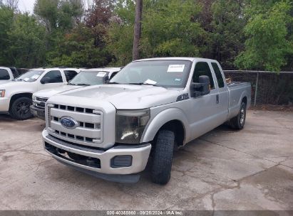 2013 FORD F-250 XL Silver  Gasoline 1FT7X2A6XDEA13601 photo #3