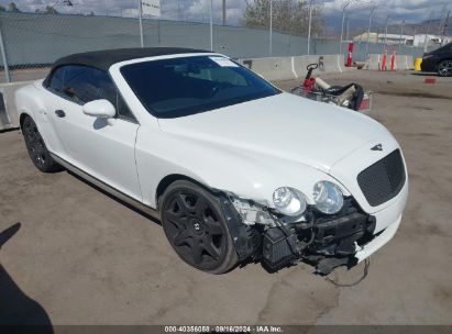 2007 BENTLEY CONTINENTAL GTC White  Gasoline SCBDR33WX7C045788 photo #1