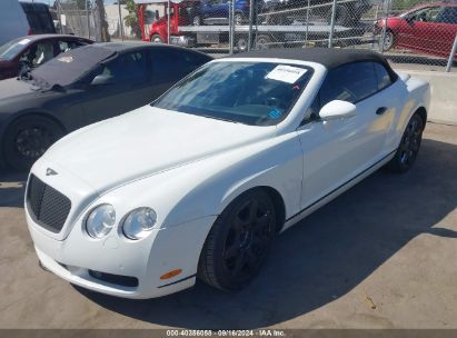 2007 BENTLEY CONTINENTAL GTC White  Gasoline SCBDR33WX7C045788 photo #3