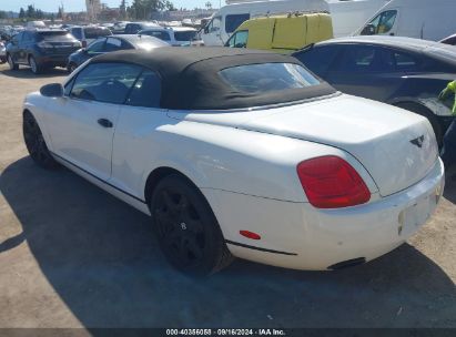 2007 BENTLEY CONTINENTAL GTC White  Gasoline SCBDR33WX7C045788 photo #4