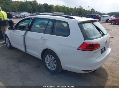 2016 VOLKSWAGEN GOLF SPORTWAGEN TSI S 4-DOOR White  Gasoline 3VWC17AU4GM514331 photo #4