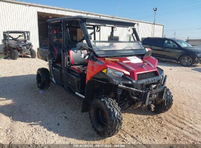 2015 POLARIS RANGER CREW 900 EPS Red  Gasoline 3NSRUE876FG888377 photo #1