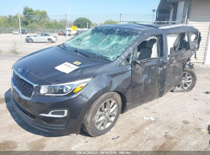 2020 KIA SEDONA EX Gray  Gasoline KNDMB5C13L6617763 photo #3