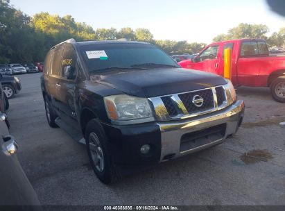 2005 NISSAN ARMADA LE Black  Gasoline 5N1AA08B25N706559 photo #1