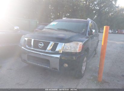 2005 NISSAN ARMADA LE Black  Gasoline 5N1AA08B25N706559 photo #3