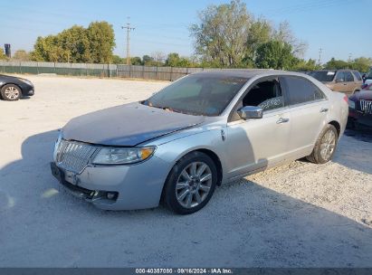 2011 LINCOLN MKZ Light Blue  Gasoline 3LNHL2GC1BR765870 photo #3