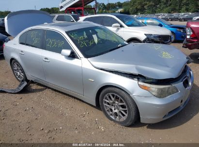 2007 BMW 530XI Silver  Gasoline WBANF73567CU26365 photo #1