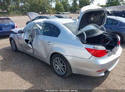 2007 BMW 530XI Silver  Gasoline WBANF73567CU26365 photo #4