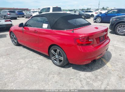 2017 BMW 230I Red  Gasoline WBA2K9C39HV950608 photo #4