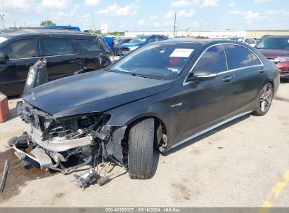 2020 MERCEDES-BENZ AMG S 63 4MATIC Black  Gasoline WDDUG8JB6LA513429 photo #3