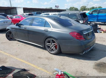 2020 MERCEDES-BENZ AMG S 63 4MATIC Black  Gasoline WDDUG8JB6LA513429 photo #4