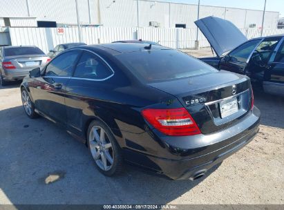 2012 MERCEDES-BENZ C 250 Black  Gasoline WDDGJ4HBXCF747363 photo #4