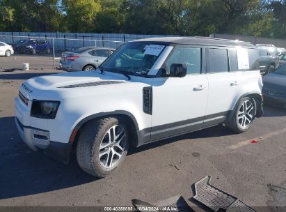 2020 LAND ROVER DEFENDER 110 HSE White  Gasoline SALE9EEU4L2028194 photo #3