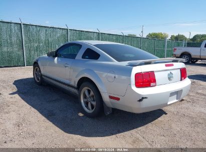 2006 FORD MUSTANG V6 Silver  Gasoline 1ZVFT80N065178169 photo #4