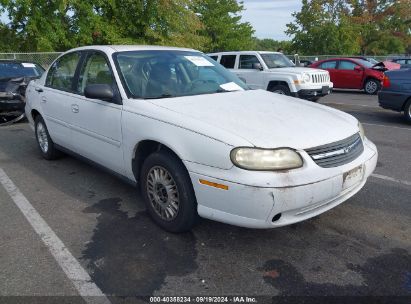 2005 CHEVROLET CLASSIC White  Gasoline 1G1ND52F95M116069 photo #1