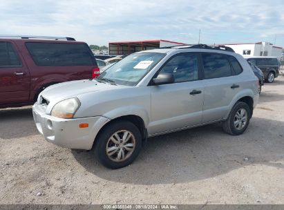 2009 HYUNDAI TUCSON GLS Silver  Gasoline KM8JM12B99U974218 photo #3