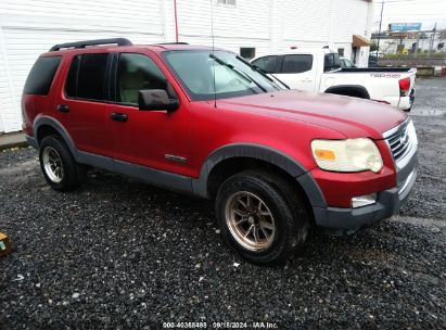 2006 FORD EXPLORER XLT Red  Gasoline 1FMEU73EX6UB40936 photo #1