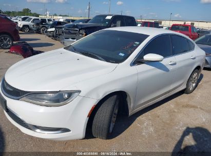 2015 CHRYSLER 200 LIMITED White  Gasoline 1C3CCCAB2FN546627 photo #3