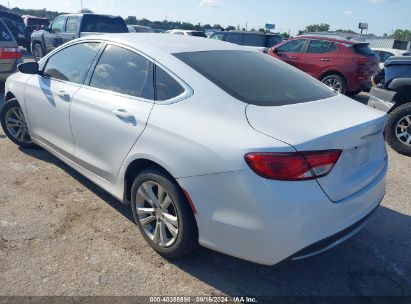 2015 CHRYSLER 200 LIMITED White  Gasoline 1C3CCCAB2FN546627 photo #4