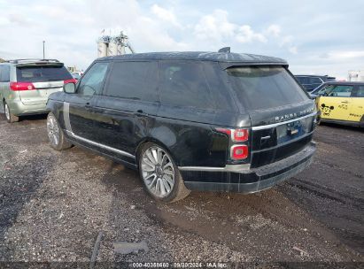 2018 LAND ROVER RANGE ROVER 5.0L V8 SUPERCHARGED Black  Gasoline SALGS5RE6JA384603 photo #4