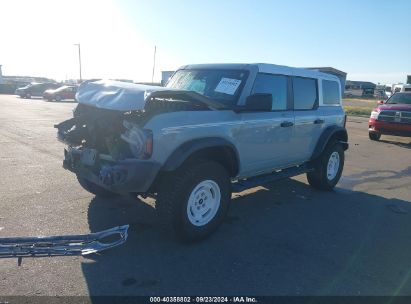 2023 FORD BRONCO HERITAGE EDITION Gray  Gasoline 1FMEE4DP3PLA41281 photo #3