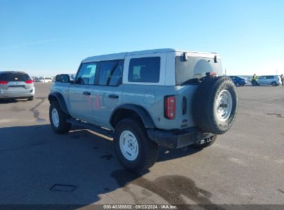 2023 FORD BRONCO HERITAGE EDITION Gray  Gasoline 1FMEE4DP3PLA41281 photo #4