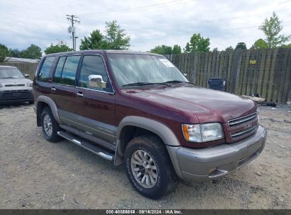 2002 ISUZU TROOPER LIMITED/LS/S Maroon  Gasoline JACDJ58X727J09898 photo #1