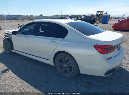 2018 BMW 740I White  Gasoline WBA7E2C53JG742918 photo #4