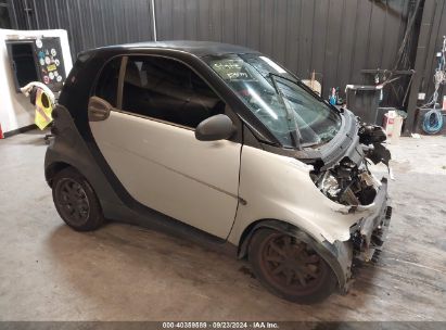 2008 SMART FORTWO PASSION/PURE Silver  Gasoline WMEEJ31X68K109659 photo #1